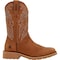 Rocky Western Boot, 9 M, Leather, 12 in H, Cognac RKW0433 - alternate 5